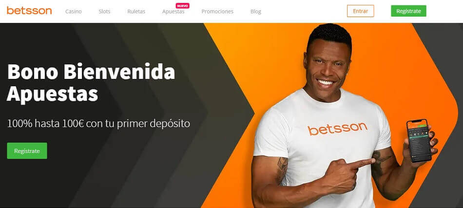 Betsson 100% Bienvenida