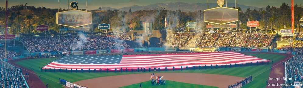Apustas Baseball MLB EEUU Usa bandera gigante